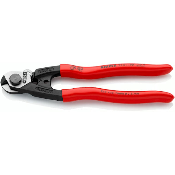 KNIPEX CESOIA PER FUNI IN ACCIAIO MM190