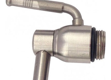 RUBINETTO SALVAGOCCIA 1/2" INOX PER FUSTI ALIMENTI