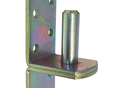 MINUTEX CARDINE D.MM12 BASE MM90X35X3 BATTUTA MM15 ACCIAIO ZINCATO