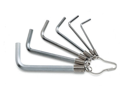 BETA    96/ST6 SERIE 6 CHIAVI MASCHIO ESAGONALI PIEGATE CROMATE