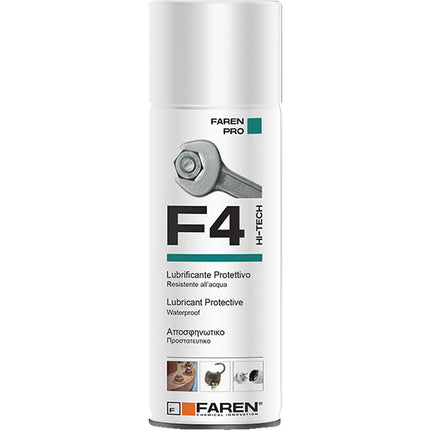 FAREN F4 LUBRIFICANTE PROTETTIVO MULTIFUNZIONE SPRAY ML400