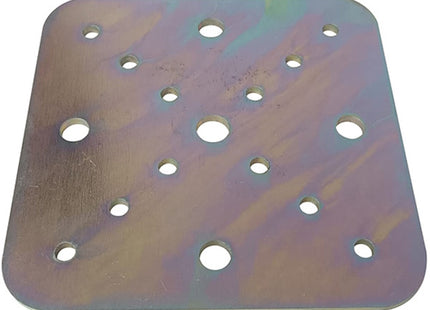 MINUTEX PIASTRA QUADRATA JOLLY MM150X150X4 ACCIAIO ZINCATO