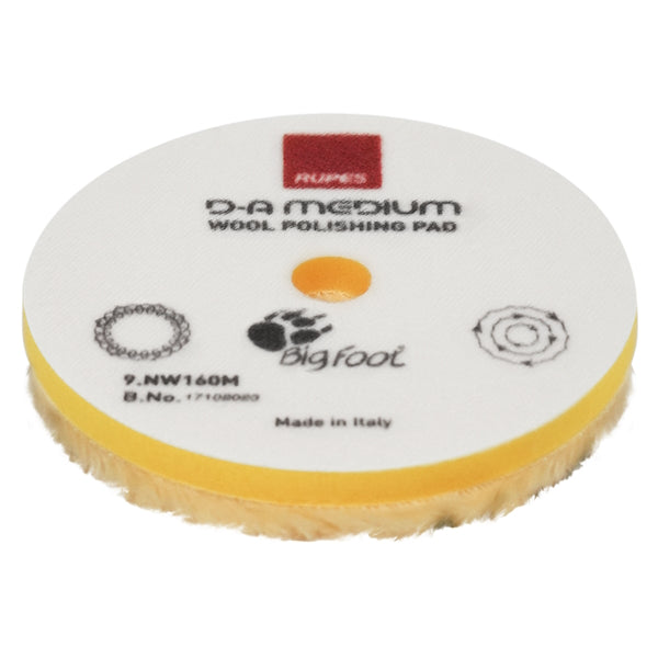 RUPES TAMPONE IN LANA GIALLA MEDIUM D.MM 80 CONF.DA PZ1