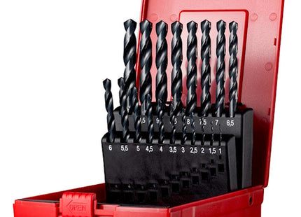 DORMER SERIE PUNTE A100 HSS DIN338 IN BOX DA PZ19 D.MM 1-10