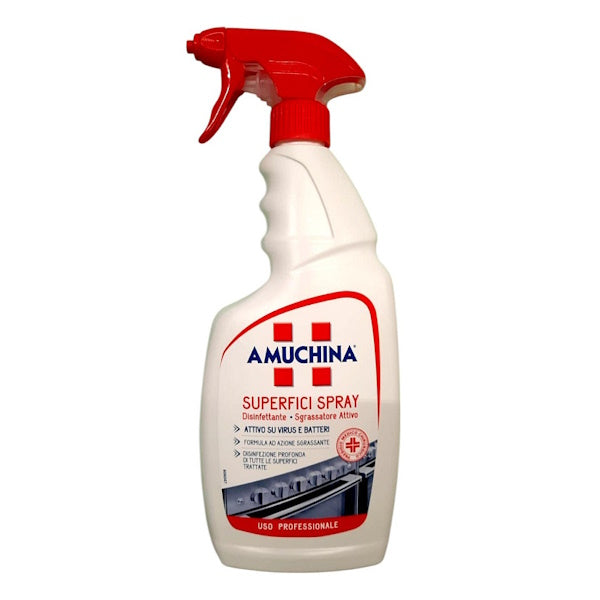 AMUCHINA SUPERFICI SPRAY DISINFETTANTE SGRASSANTE ATTIVO ML750