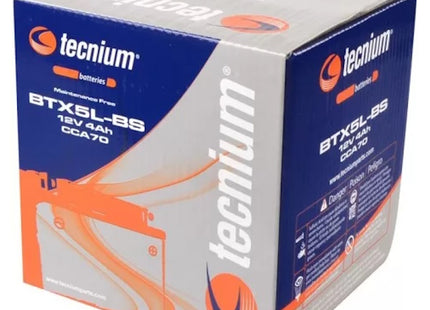 TECNIUM BATTERIA MOTO BTX5L-BS 12V 4AH