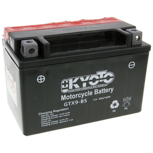 KYOTO BATTERIA MOTO YTX9BS 12V  8AH