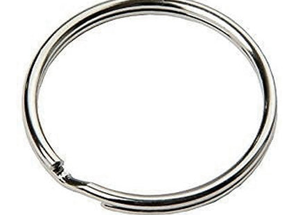 ANELLO PORTA CHIAVI TONDO IN FERRO NICHELATO