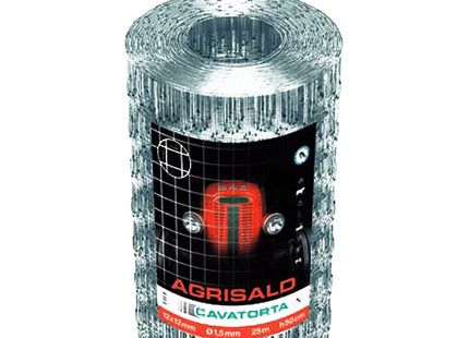 CAVATORTA RETE AGRISALD ZINCATA MAGLIA 50,8X25,4 MM. H.CM102 MT25