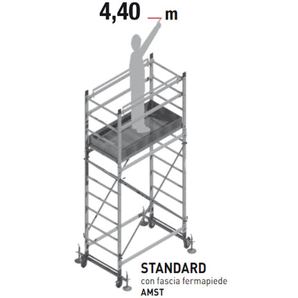 FACAL TRABATTELLO ALUMITO STANDARD H.CM340