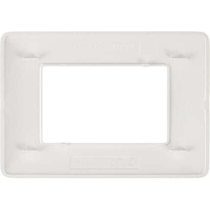 BTICINO MATIX PLACCA 3 POSTI COLORE BIANCO