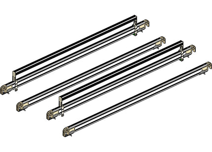 FACAL KIT RINGHIERE DI PROTEZIONE LATERALI PER TRABATTELLO ALUMITO