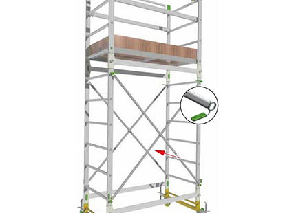FACAL SAETTA PER TRABATTELLO ALUMITO MM2100 PER ALZATA MM1800