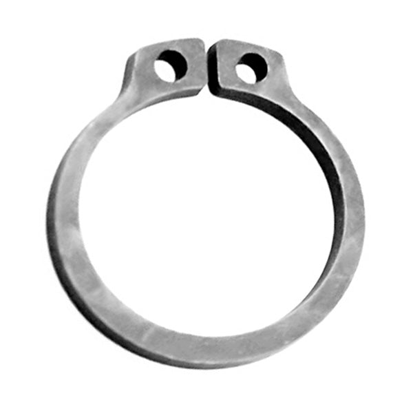 ANELLO DI ARRESTO PER ALBERI (SEEGER E) INOX AISI 420 DIN 471