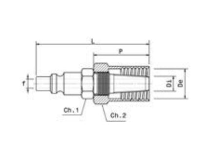 ANI ART. 14/A - 14/B INNESTO RAPIDO PROFILO ITALIA CON PORTAGOMMA