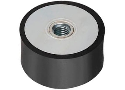 ANTIVIBRANTE IN GOMMA CILINDRICO PIENO/FEMMINA