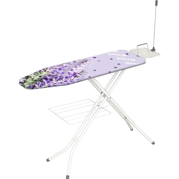 GIMI ASSI DA STIRO PRESTIGE IN ACCIAIO CON PORTABIANCHERIA CM122X38X90H