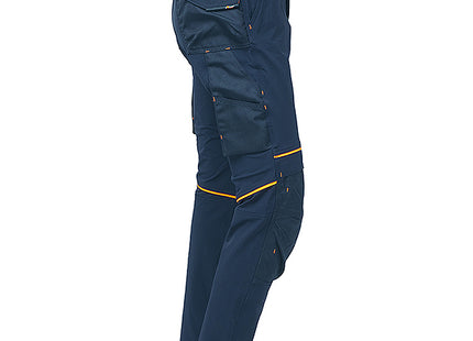 U-POWER PANTALONE IN TESSUTO ATOM COLORE DEEP BLUE
