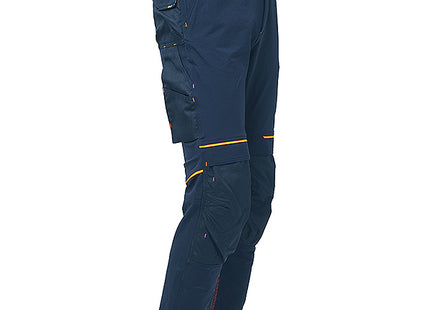 U-POWER PANTALONE IN TESSUTO ATOM COLORE DEEP BLUE