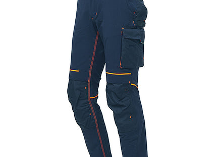 U-POWER PANTALONE IN TESSUTO ATOM COLORE DEEP BLUE