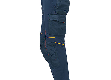 U-POWER PANTALONE IN TESSUTO ATOM COLORE DEEP BLUE