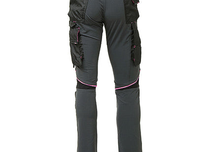U-POWER PANTALONE IN TESSUTO ATOM LADY COLORE GREY FUCSIA TG.XL