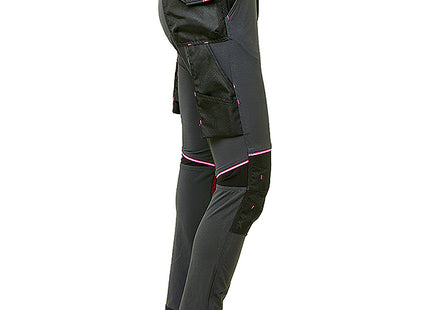 U-POWER PANTALONE IN TESSUTO ATOM LADY COLORE GREY FUCSIA TG.XL