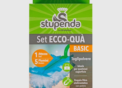 LA BRIANTINA TOGLIPOLVERE ECCO-QUA BASIC CON 5 RICAMBI