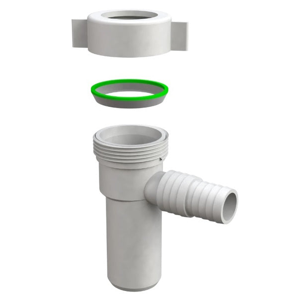 IDRO-BRIC ATTACCO LAVATRICE UNIVERSALE D.MM40X1"1/2