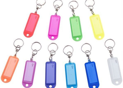 SILCA TARGHETTA SEGNANOME PICCOLA IN PLASTICA COLORATA CON GIVOLARE