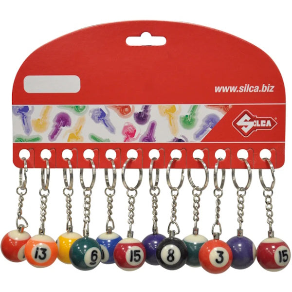 SILCA PORTACHIAVI CON PALLA DA BILIARDO
