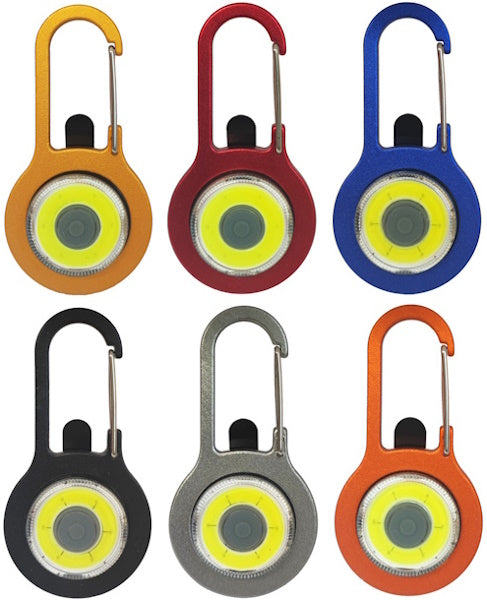 SILCA PORTACHIAVI A MOSCHETTONE MODELLO FLASHLIGHT LED DISC