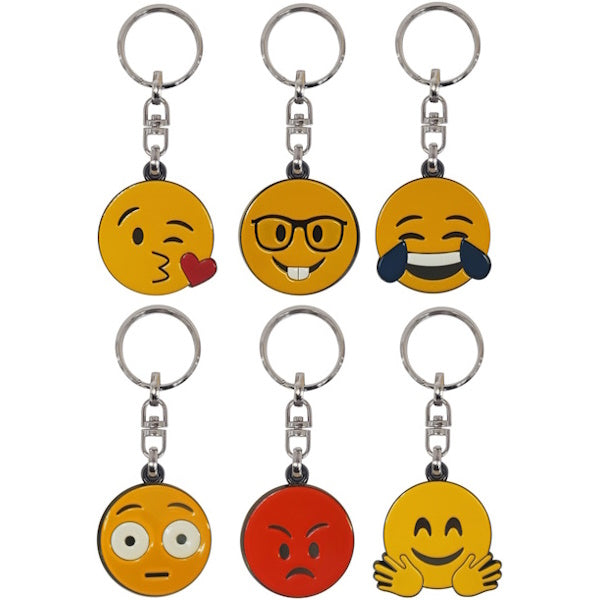 SILCA PORTACHIAVI CON ANELLO MODELLO EMOJI