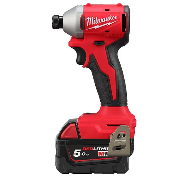 MILWAUKEE AVVITATORE IMPULSI DA 1/4" HEX A BATTERIA M18 BLIDR-502X(V24)