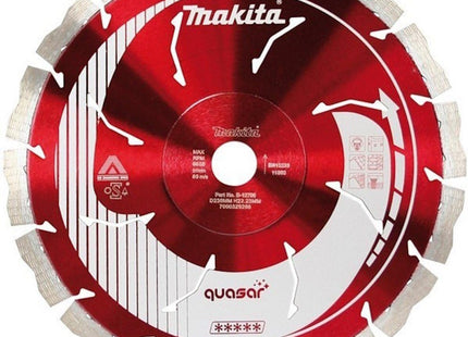 MAKITA DISCO DIAMANTATO A SETTORI D.MM115X22,23