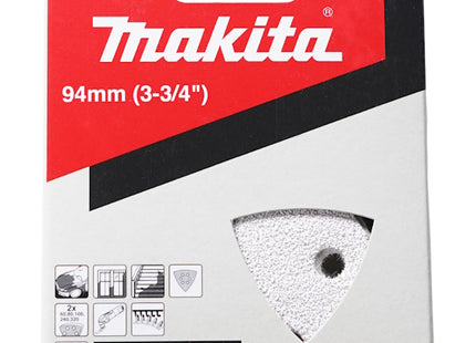 MAKITA CARTA ABRASIVA A DELTA WHITE DA 94 MM ASSORTITA IN CONF.DA PZ10