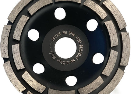 BAIER PLATORELLO DIAMANTATO PER FRESATRICI DA CEMENTO D.MM125X22,23