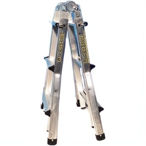 VIGNA SCALA TELESCOPICA BABY 3 GRADINI 3+3 H.CM85-CM280