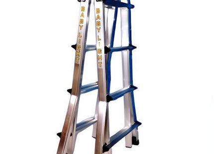 VIGNA SCALA TELESCOPICA BABY LIGHT GRADINI 4+4 H.CM98-CM374