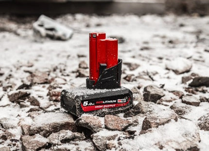 MILWAUKEE BATTERIA HIGH OUTPUT 12V 5,0AH ART. M12 HB5 (V1/24)