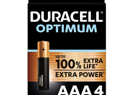DURACELL BATTERIE OPTIMUM MN2400 MINISTILO AAA BLISTER DA PZ4