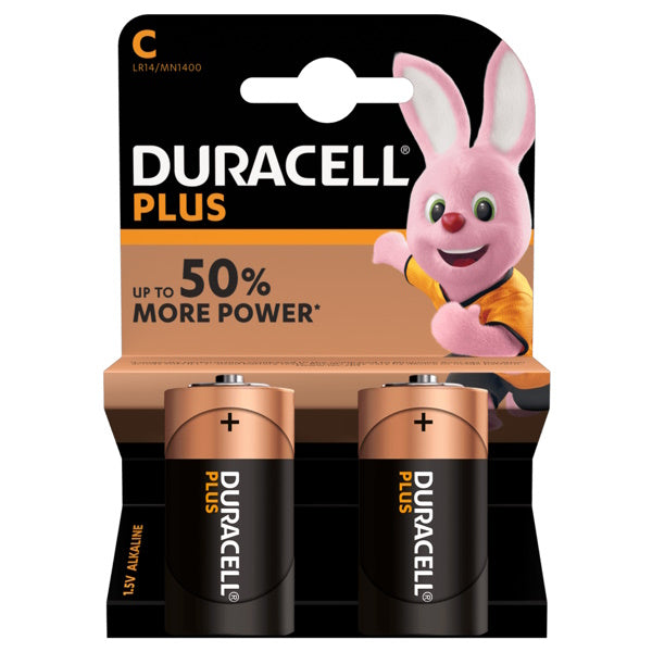 DURACELL BATTERIE PLUS100 MN1400 MEZZATORCIA BLISTER DA PZ2
