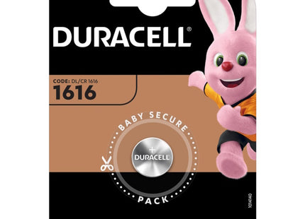 DURACELL BATTERIE 1616 SPECIALISTICHE PER ELETTRONICA BLISTER DA PZ1