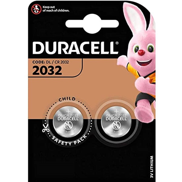 DURACELL BATTERIE 2032 SPECIALISTICHE PER ELETTRONICA BLISTER DA PZ2