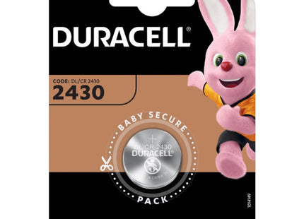DURACELL BATTERIE 2430 SPECIALISTICHE PER ELETTRONICA BLISTER DA PZ1
