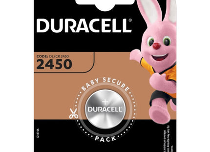 DURACELL BATTERIE 2450 SPECIALISTICHE PER ELETTRONICA BLISTER DA PZ1