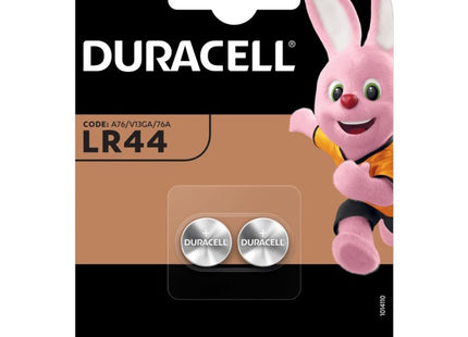 DURACELL BATTERIE LR44 SPECIALISTICHE PER ELETTRONICA BLISTER DA PZ2