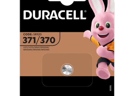 DURACELL BATTERIE  371/370 SPECIALISTICHE PER OROLOGI BLISTER DA PZ1