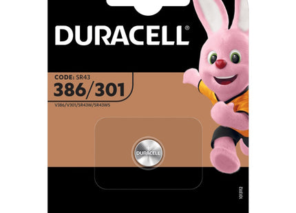 DURACELL BATTERIE  386/301 SPECIALISTICHE PER OROLOGI BLISTER DA PZ1