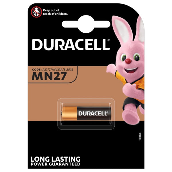 DURACELL BATTERIE MN27 SPECIALISTICHE PER SICUREZZA BLISTER DA PZ1
